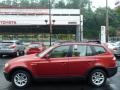 2004 Flamenco Red Metallic BMW X3 2.5i  photo #2