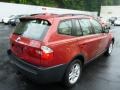 2004 Flamenco Red Metallic BMW X3 2.5i  photo #11