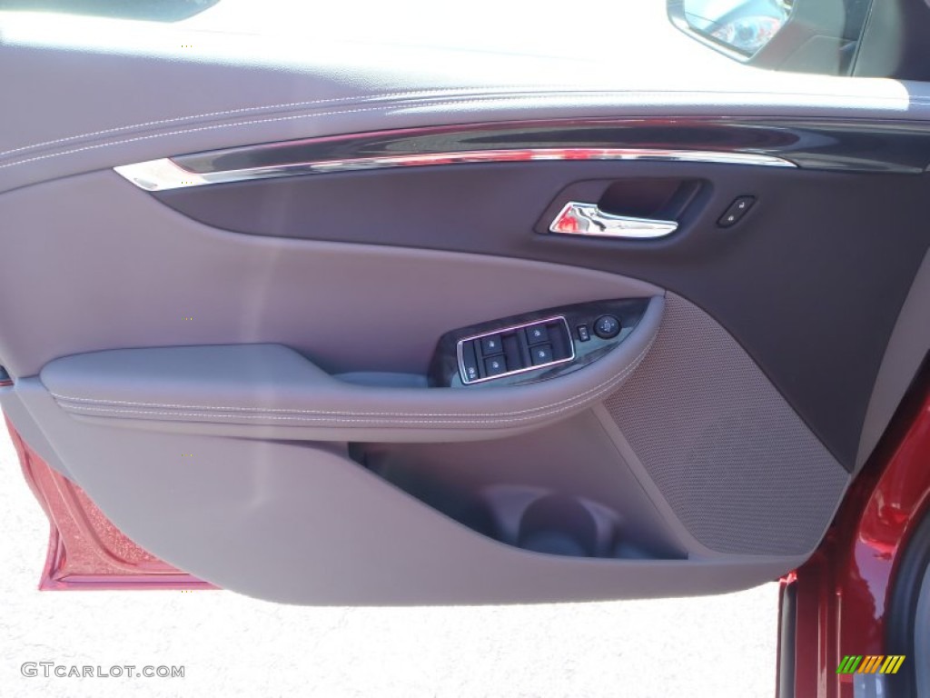 2014 Impala LTZ - Crystal Red Tintcoat / Jet Black/Dark Titanium photo #9