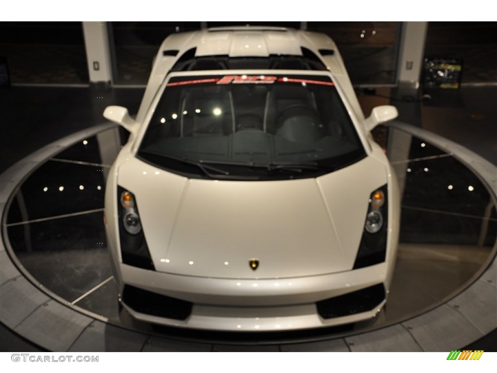 2008 Gallardo Spyder - Balloon White / Nero Perseus photo #2