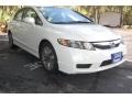 2010 Taffeta White Honda Civic EX-L Sedan  photo #1