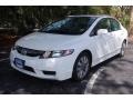 2010 Taffeta White Honda Civic EX-L Sedan  photo #3