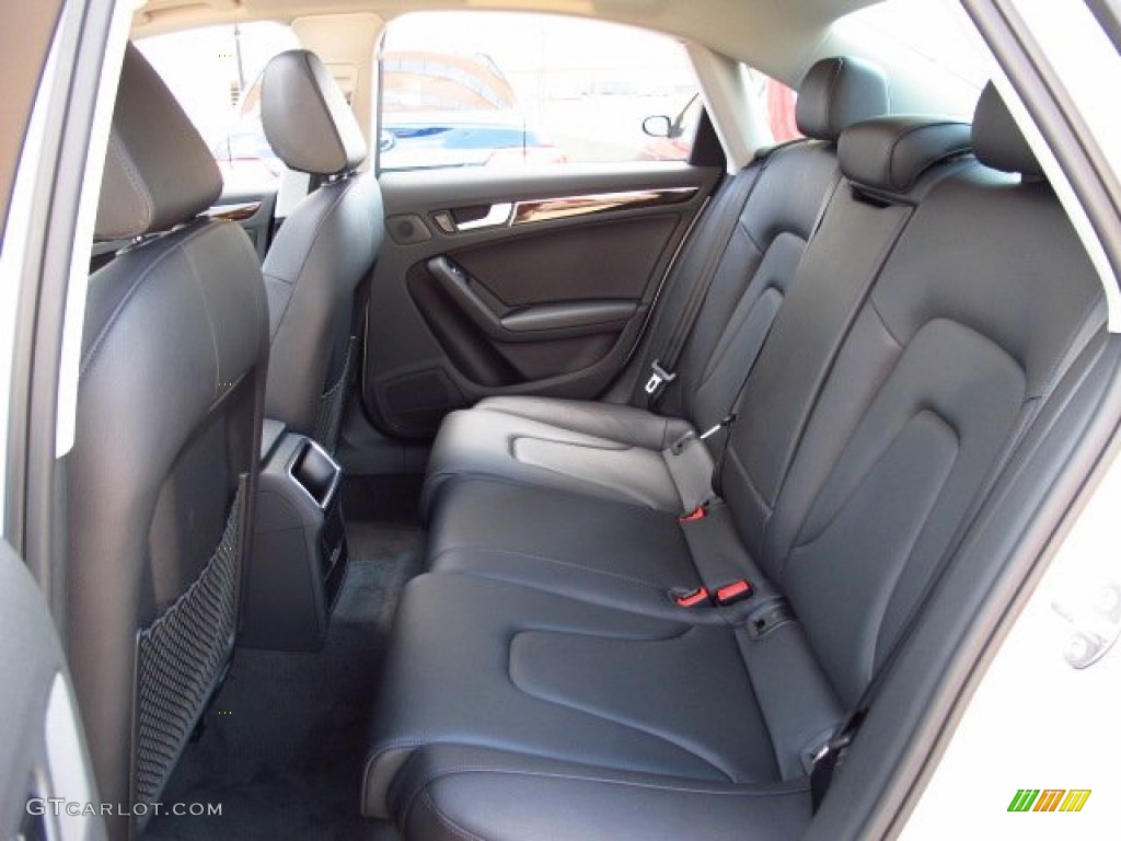 Black Interior 2014 Audi A4 2.0T quattro Sedan Photo #84744875