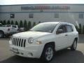 Stone White 2009 Jeep Compass Sport 4x4