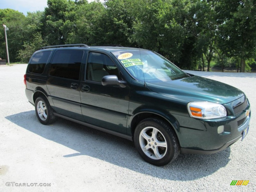 Emerald Jewel Green Metallic 2005 Chevrolet Uplander LS Exterior Photo #84747548