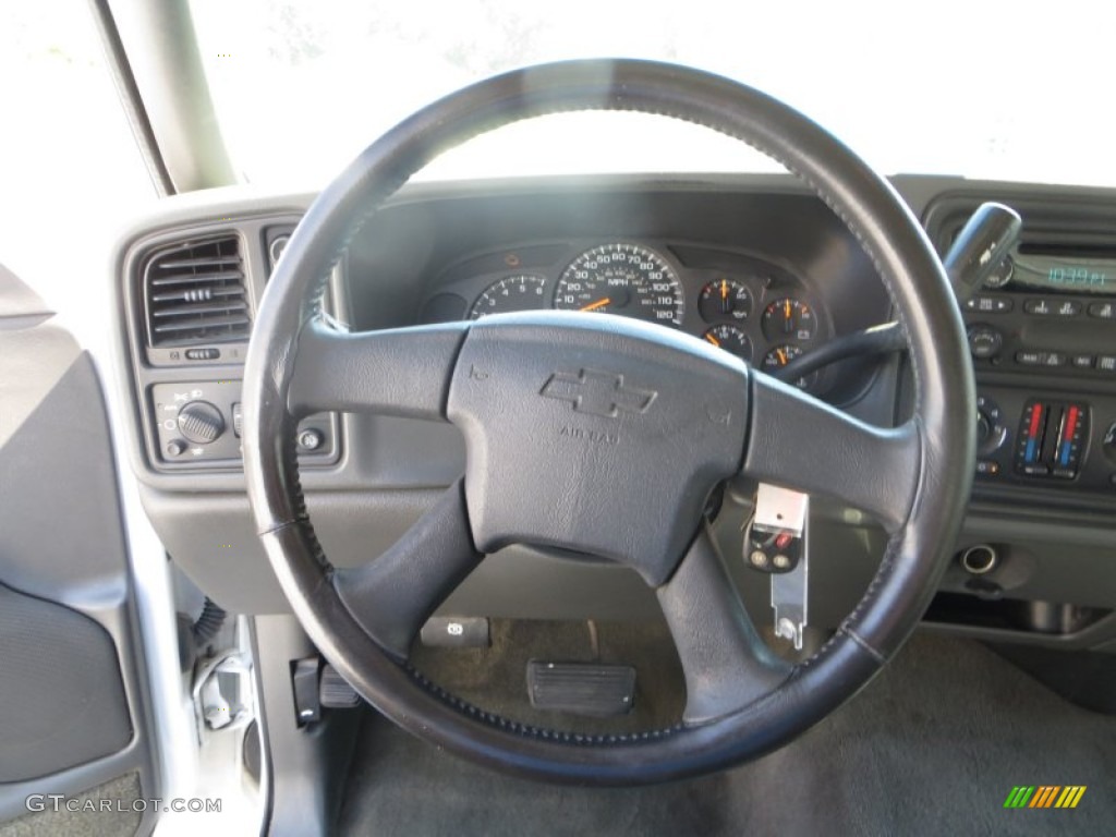 2003 Silverado 1500 Z71 Extended Cab 4x4 - Summit White / Medium Gray photo #31