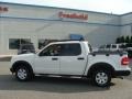 2010 White Suede Ford Explorer Sport Trac XLT 4x4  photo #3