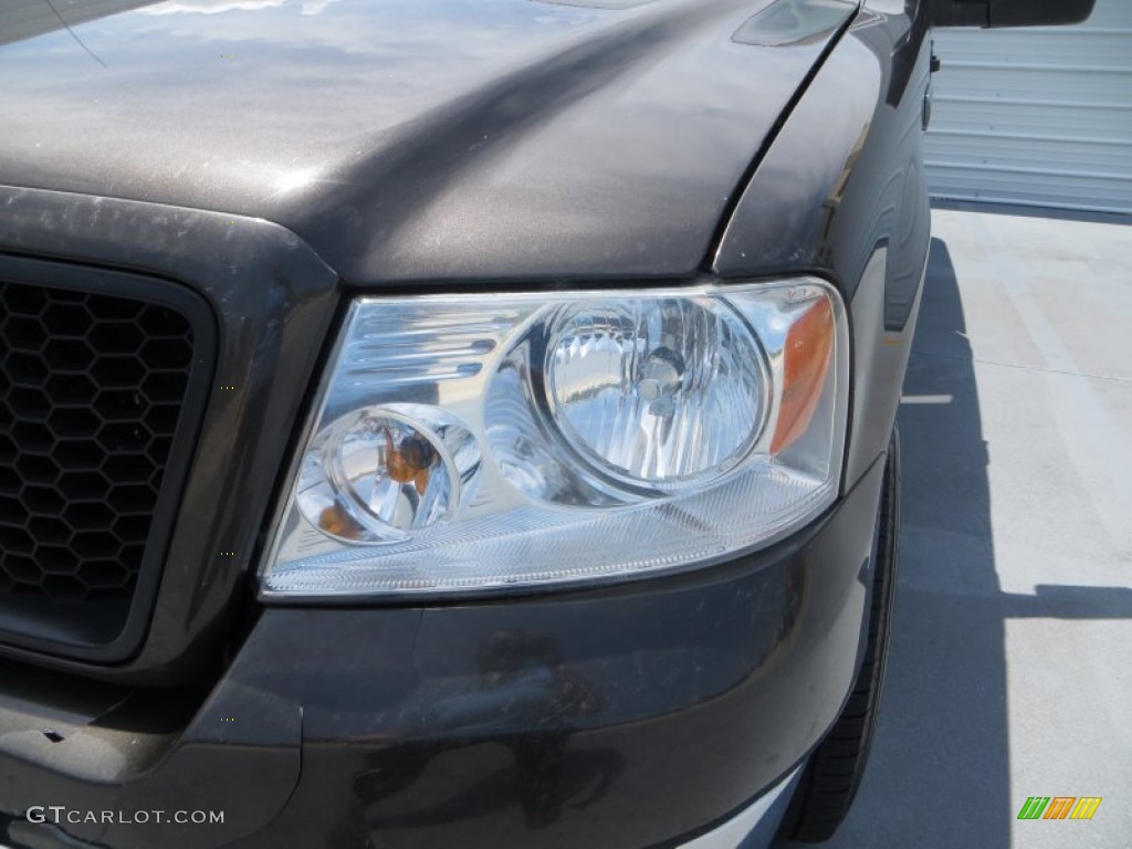 2005 F150 XLT SuperCrew - Dark Stone Metallic / Tan photo #9