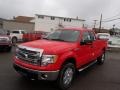 2013 Race Red Ford F150 XLT SuperCab 4x4  photo #1