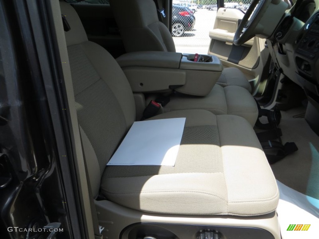 2005 F150 XLT SuperCrew - Dark Stone Metallic / Tan photo #24