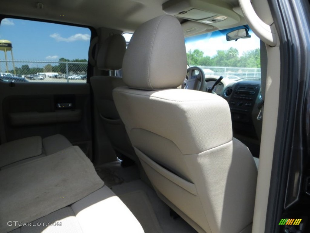 2005 F150 XLT SuperCrew - Dark Stone Metallic / Tan photo #26
