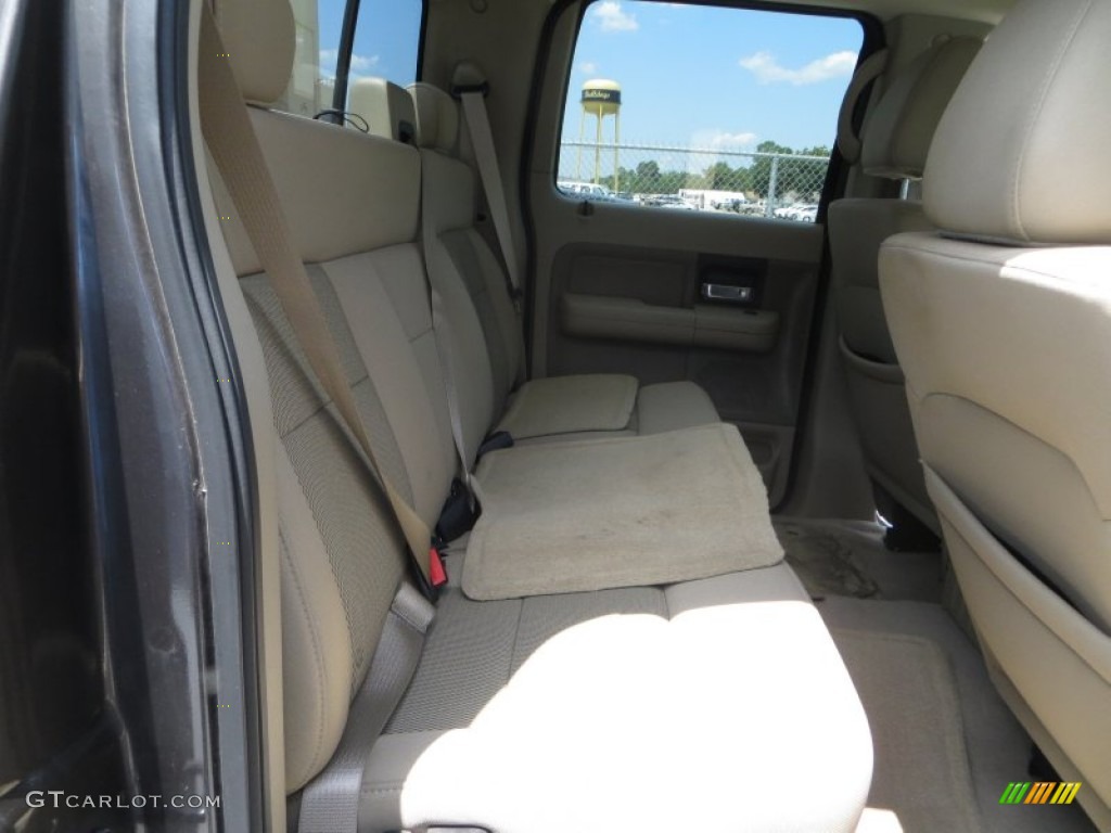2005 F150 XLT SuperCrew - Dark Stone Metallic / Tan photo #27