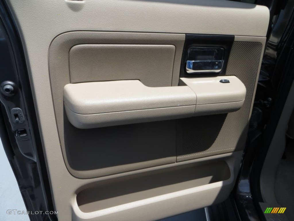 2005 F150 XLT SuperCrew - Dark Stone Metallic / Tan photo #28