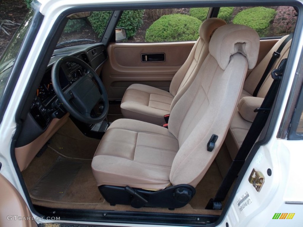 Beige Interior 1993 Saab 900 S Coupe Photo #84748640