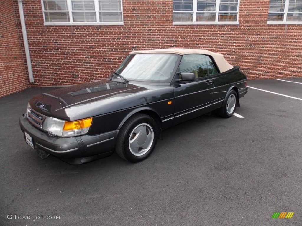 1994 900 Turbo Convertible - Black / Ivory/Black Piping photo #1