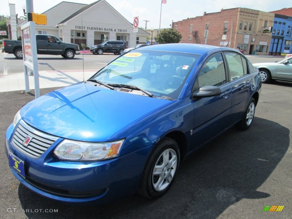 2006 ION 2 Sedan - Laser Blue / Gray photo #2