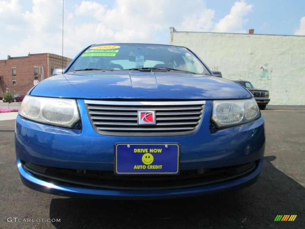 2006 ION 2 Sedan - Laser Blue / Gray photo #3