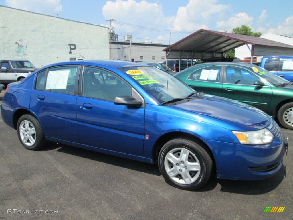 2006 ION 2 Sedan - Laser Blue / Gray photo #4