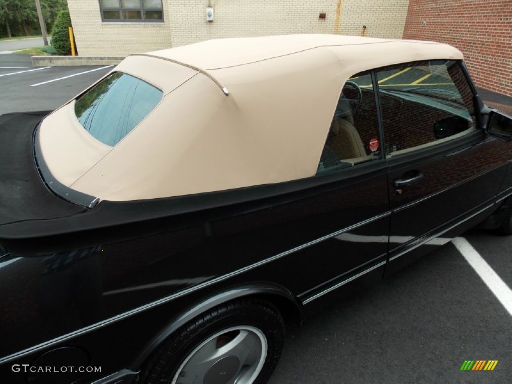 1994 900 Turbo Convertible - Black / Ivory/Black Piping photo #8