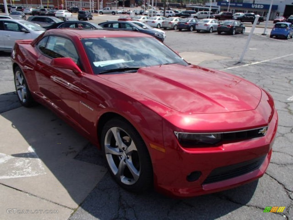 2014 Camaro LT/RS Coupe - Red Rock Metallic / Beige photo #2