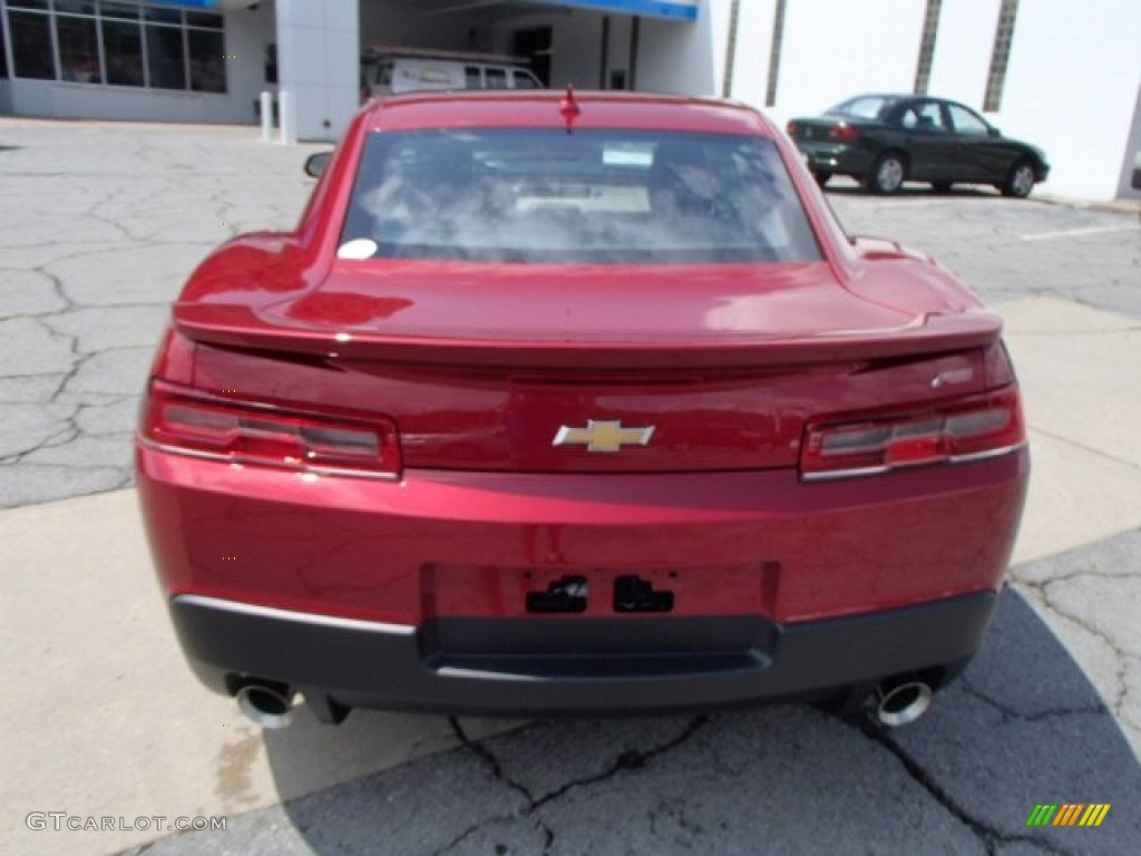 2014 Camaro LT/RS Coupe - Red Rock Metallic / Beige photo #7