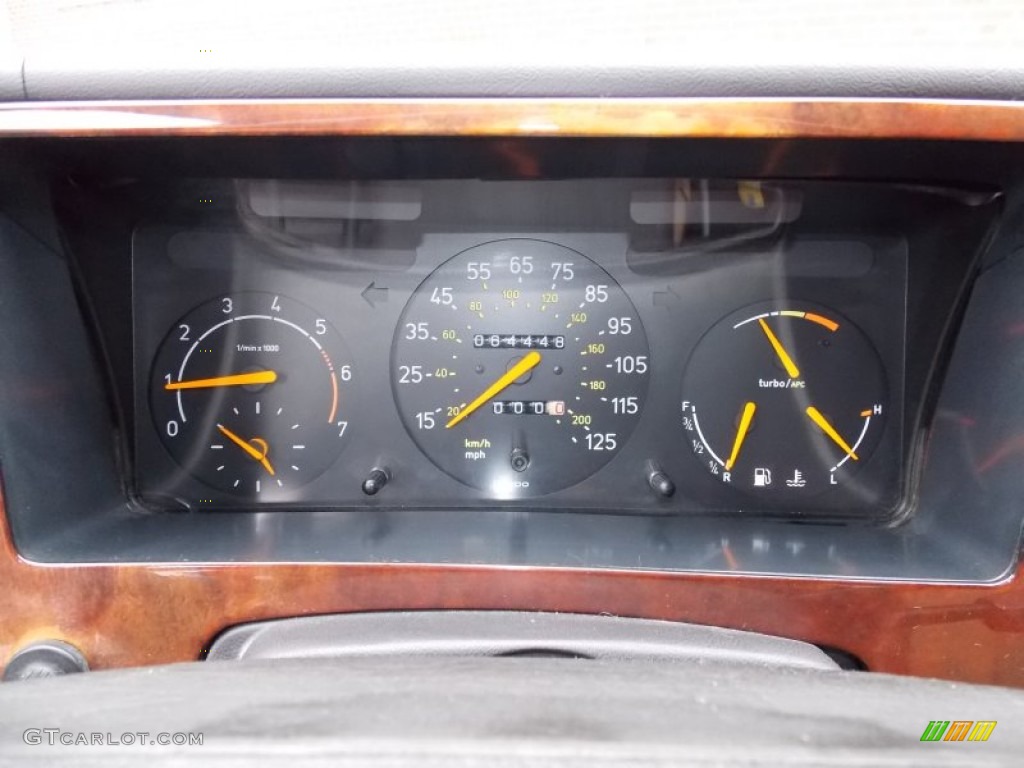 1994 Saab 900 Turbo Convertible Gauges Photos