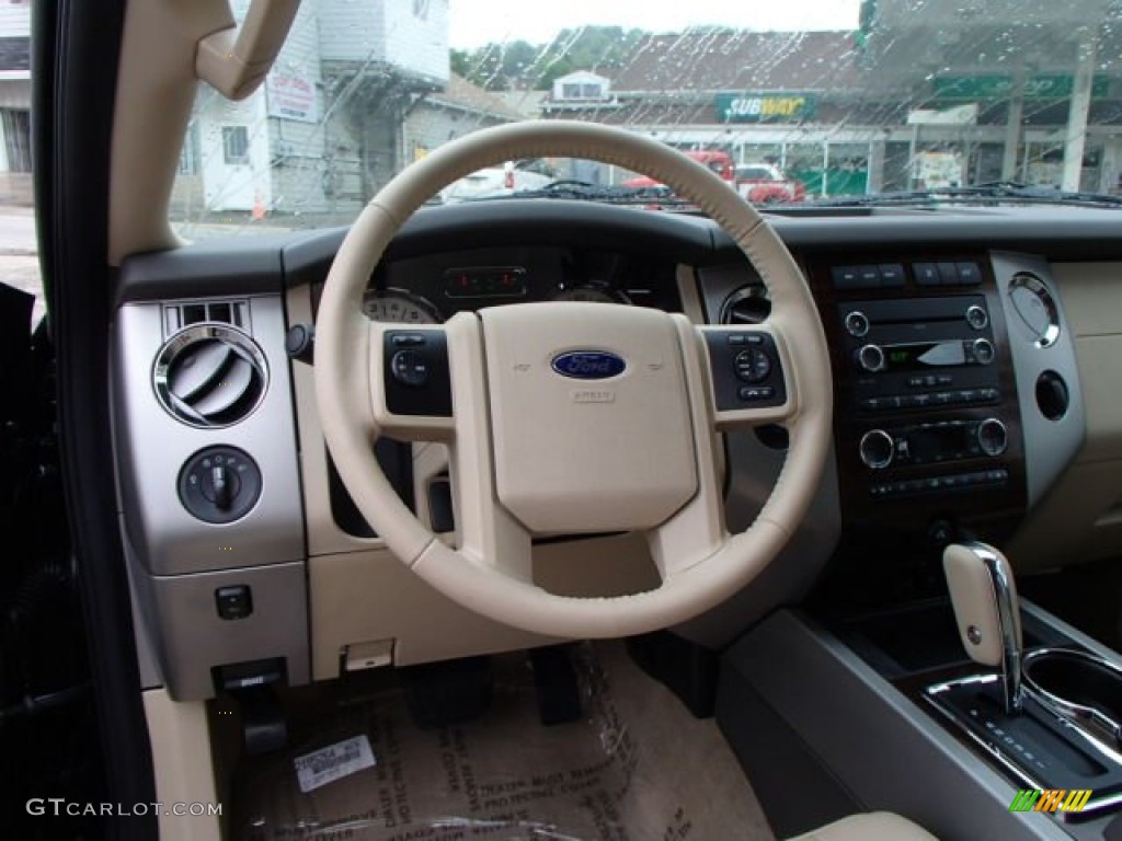 2013 Ford Expedition XLT 4x4 Stone Dashboard Photo #84749891