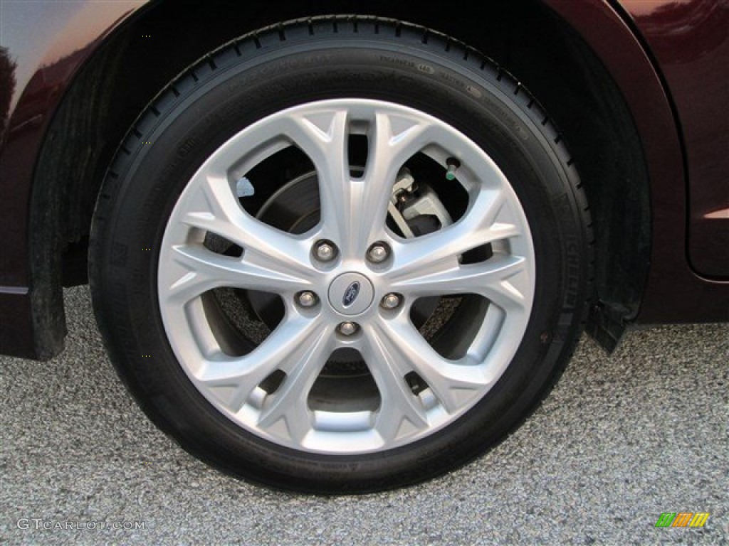 2012 Fusion SE - Bordeaux Reserve Metallic / Medium Light Stone photo #4