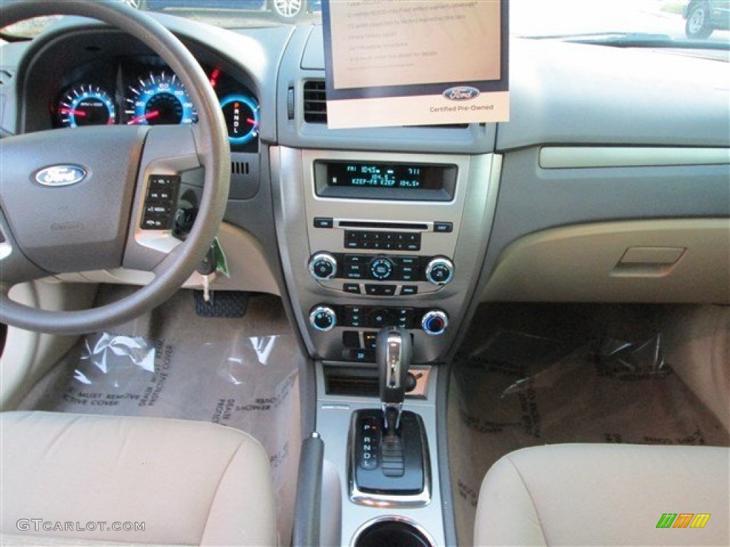 2012 Fusion SE - Bordeaux Reserve Metallic / Medium Light Stone photo #10