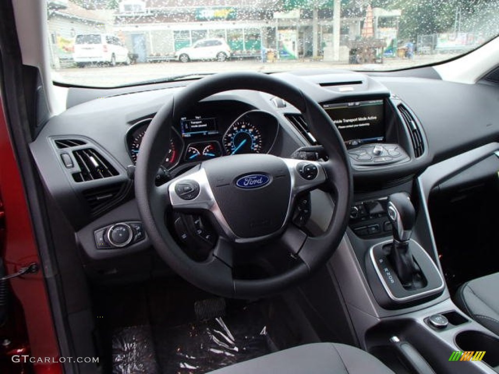 2014 Escape SE 2.0L EcoBoost 4WD - Sunset / Charcoal Black photo #14