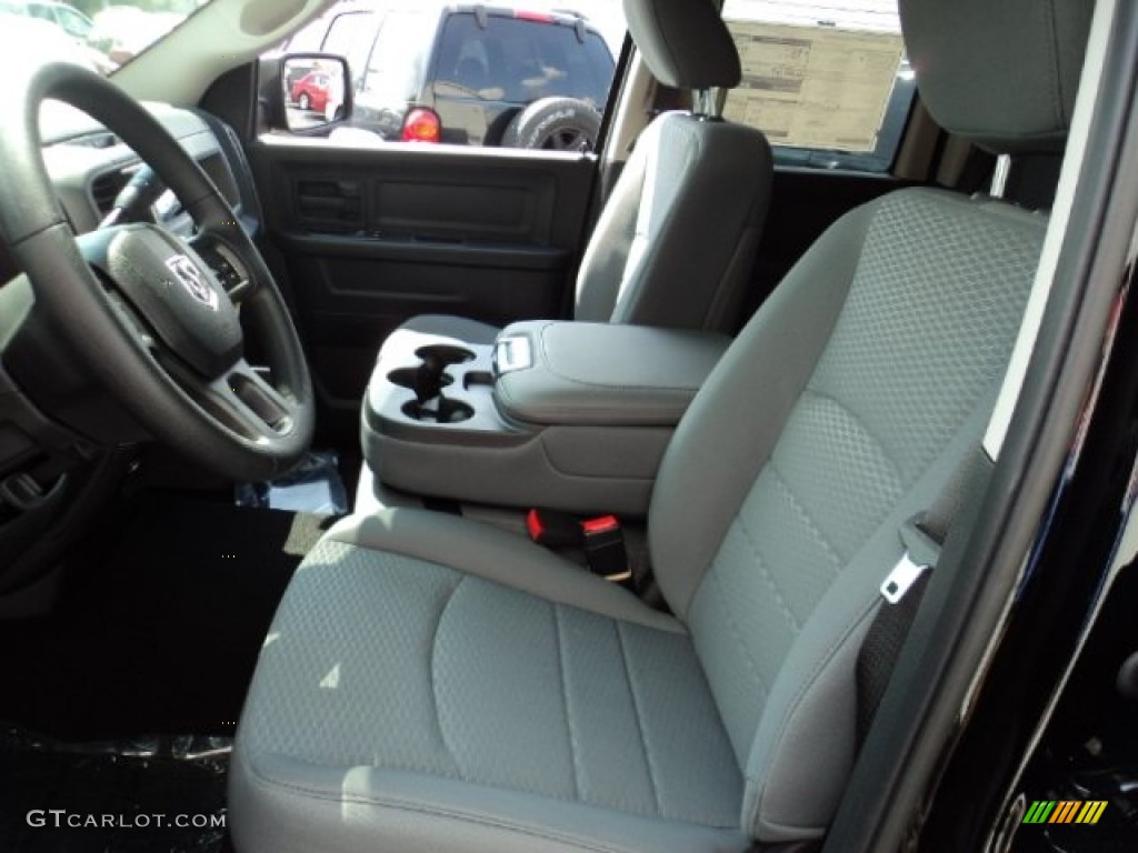 2014 1500 Express Quad Cab 4x4 - Deep Cherry Red Crystal Pearl / Black/Diesel Gray photo #6