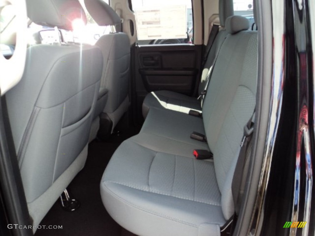 2014 1500 Express Quad Cab 4x4 - Deep Cherry Red Crystal Pearl / Black/Diesel Gray photo #9