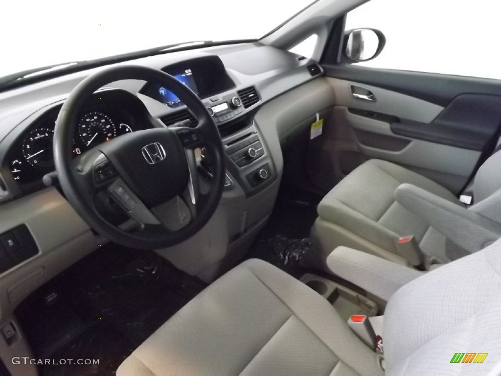 Gray Interior 2014 Honda Odyssey LX Photo #84751349