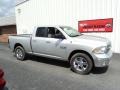 2014 Bright Silver Metallic Ram 1500 Big Horn Quad Cab 4x4  photo #2