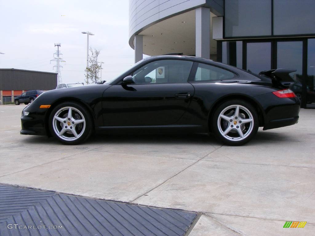 2005 911 Carrera Coupe - Black / Black photo #8