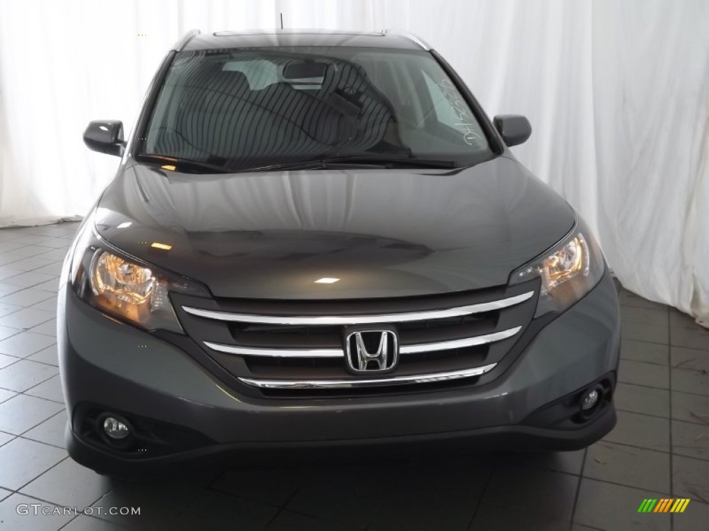 2013 CR-V EX-L - Polished Metal Metallic / Gray photo #2