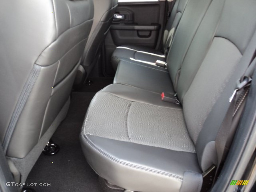 Black Interior 2014 Ram 1500 Sport Quad Cab 4x4 Photo #84751853