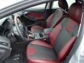 Tuscany Red 2014 Ford Focus Titanium Hatchback Interior Color