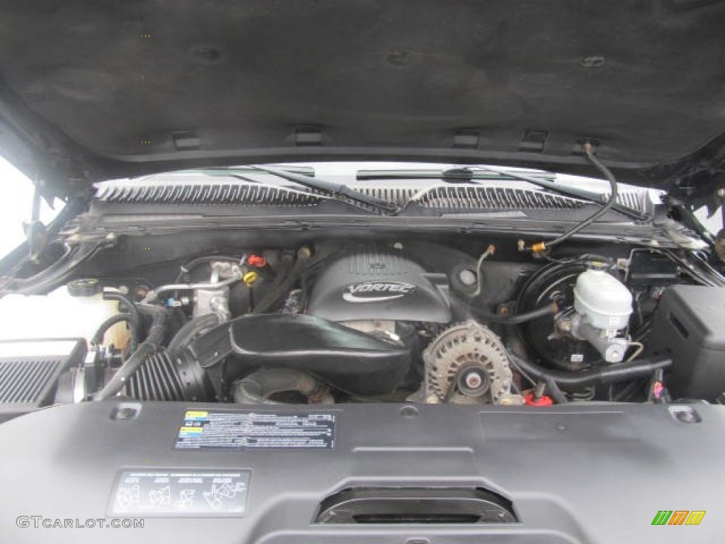 2005 GMC Sierra 1500 SLE Crew Cab 4x4 5.3 Liter OHV 16-Valve Vortec V8 Engine Photo #84752339