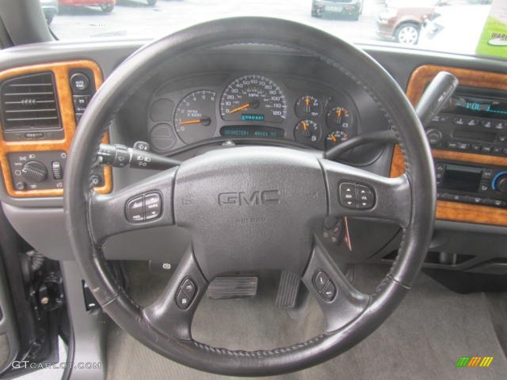 2005 GMC Sierra 1500 SLE Crew Cab 4x4 Steering Wheel Photos