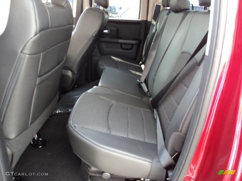 2014 Ram 1500 Sport Quad Cab 4x4 Rear Seat Photo #84753350