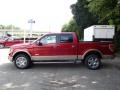 Ruby Red Metallic - F150 Lariat SuperCrew 4x4 Photo No. 5