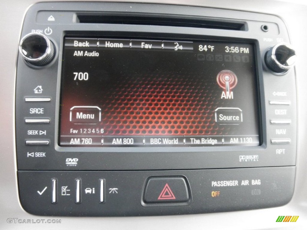 2013 Acadia Denali - Carbon Black Metallic / Ebony photo #11