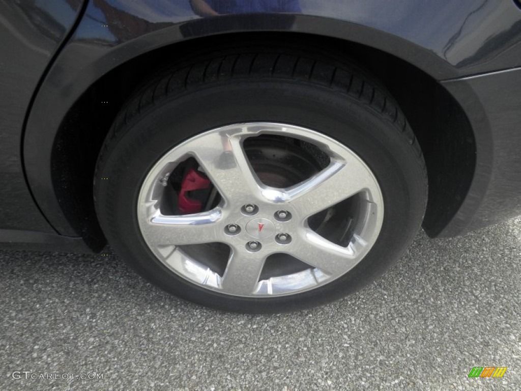 2008 Grand Prix GXP Sedan - Dark Slate Metallic / Ebony photo #11