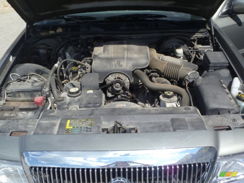 2004 Grand Marquis LS - Spruce Green Metallic / Medium Parchment photo #8