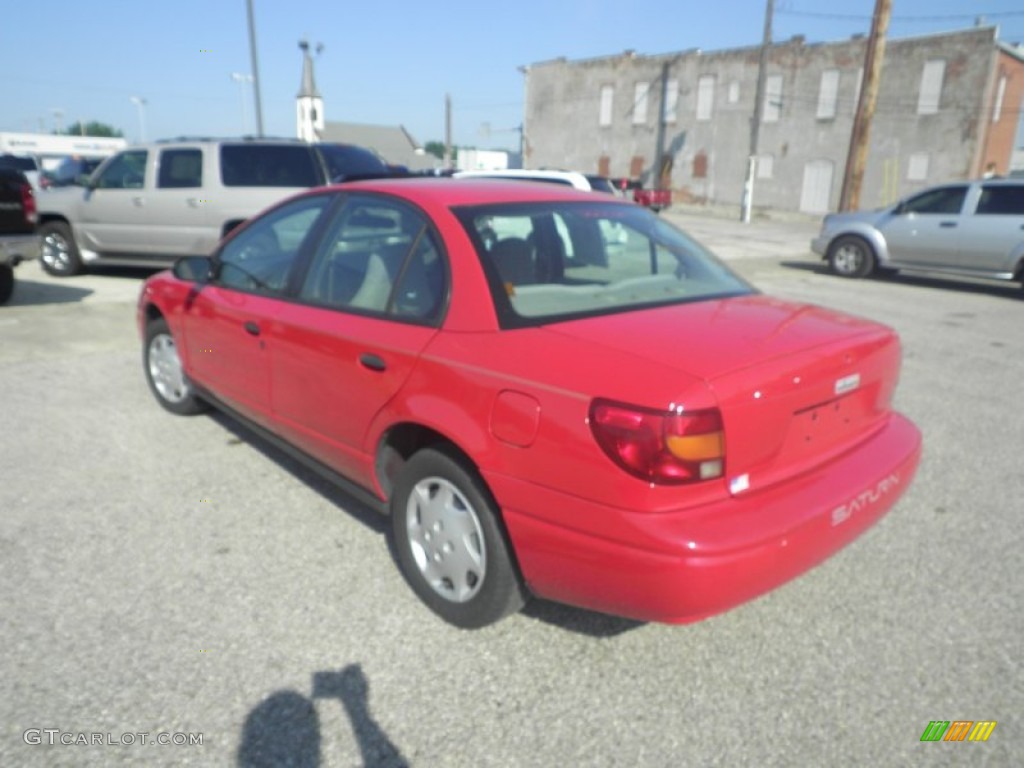 2001 S Series SL1 Sedan - Bright Red / Tan photo #4