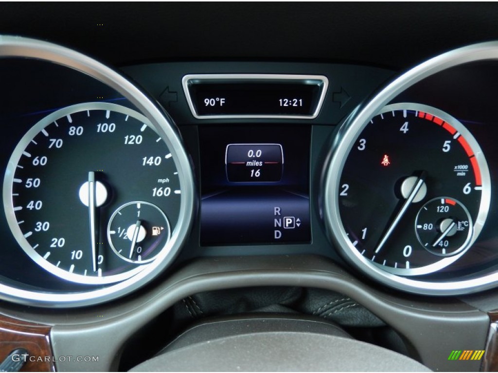 2014 Mercedes-Benz GL 350 BlueTEC 4Matic Gauges Photo #84758132
