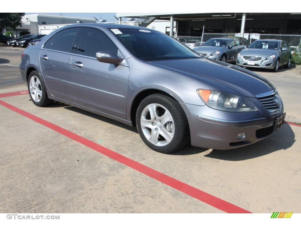 2007 RL 3.5 AWD Sedan - Carbon Gray Pearl / Ebony photo #1