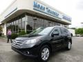 2012 Crystal Black Pearl Honda CR-V EX-L 4WD  photo #1