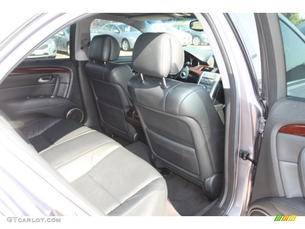 Ebony Interior 2007 Acura RL 3.5 AWD Sedan Photo #84759684